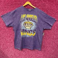 Los Angeles Kings Throwback Team Logo NHL 100% Cotton T-shirt Mens Tees Top 4XL