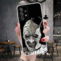 Horror Movie Terrifier Soft Phone Case For Samsung Galaxy A13 A14 A15 A16 A17 A53 A54 A55 A56 A57 A33 A34 A35 A36 A37 A23 A24 A2 Samsung A13