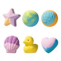 Salt Bath Bombs Ocean Starfish Shell Love Heart Duck Essential Oils Fizzies