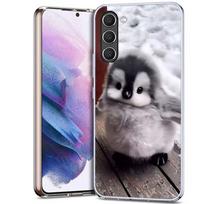 Penguin Baby Healing Phone Case for Samsung A54 A14 A24 A34 A17 A37 A57 A55 A35 A25 A15 A13 A23 A33 A53 A07 A05S A04S A03 A73 Ga Samsung A17 5G