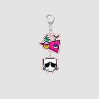 Anime Peripheral Acrylic KeyChain for TADC Pomni Jax Ragatha Gangle Zooble Kinger Gummigoo Creativity Backpack Accessories
