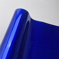 Blue Metallic Glossy Candy Vinyl Wrap Film for Auto Car Motorcycle Sticker Self-Adhesive Interior Exterior Decoration Film 10X152 CM mėlyna