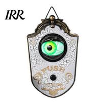 Spooky Party Decorations Halloween One Eyed Doorbell Decor, Electric Sound & Light Eyeball Bell for Welcome Sign Bar Haunted House, Prank Prop balta
