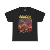 Judas Priest Sad Wings of Destiny Fallen Angels Cover Rock Band Unisex T-Shirt XXXXL