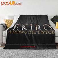 Sekiro Shadows Die Twice Action Adventure Game Ultra-Soft Blanket Quilt Winter Sofa Cover Bed Covers Size: 75*100cm, Weight: 230 GSM