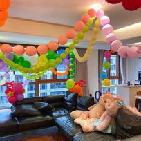 Yanyuji Balloon Children's Day Classroom Decoration 61 Kindergarten Scene Decoration Class Atmosphere Decoration 50 Pieces Set