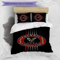 Al Ahly Printed 3PCS Bedding Set Soft Breathable Duvet Cover Pillowcases Set Washable Bedroom Decor Home Gift 135cm*200cm