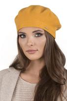 Vivisence Damski Beret Dzianinowy 7005, Elegancki i Ciepły, Miodowy