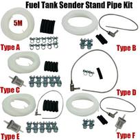 Fuel Tank Standpipe Kit Replaceable Parking Heater Fuel Line Oil Fuel Filter Set for Eberspacher Webasto Heater Diesel Hose Clip Type D