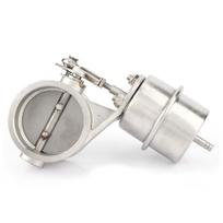 Car Exhaust Control Valve Boost Vacuum Activated Exhaust Cutout Dump 2in Closed Style