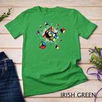 Exploding rubix rubiks rubics cube present gift for kids Unisex T-shirt 5 L