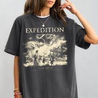 Vintage Clair Obscur Expedition 33 Graphic Tee, Vintage Retro RPG Gamer Shirt S