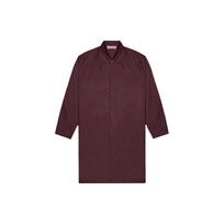 Fear Of God Essentials Drop 2 SS23 Series Plum Long Coat Solid Color Button Long American Heavyweight Trench Coat Unisex coats FOG-SS23-349 S