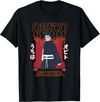 Naruto Obito Uchiha Modern Character Portrait Anime T- Unisex T-Shirt XXL
