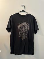 Tattoo & Barber Olde Tyme Black Graphic Crew Neck T- L Unisex T-Shirt S