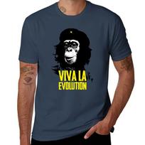 Viva la Evolution TShirt Simple Casual Short Sleeve Tee S