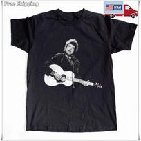 Bob Dylan Guitarist 1965 Black Unisex T-shirt Size S-5XL XXXL