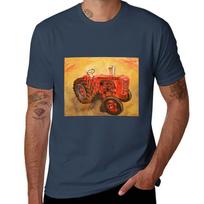 Vintage Case tractor model S TShirt Casual All Match Short Sleeve TShirt S