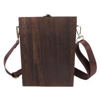 Writers Messenger Wood Box Portable Wooden Artist Bag Easel Sketch Box with Adjustable Shoulder Strap for Outdoor Painting Beech