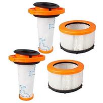 4PCS Vacuum Filter Replacement for Rowenta X-FORCE FLEX 9.60 RH20xx ZR009010 ZR009012 Spare Parts Efficient Cleaning less