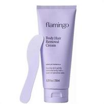 (1pc)1-3pcs Flamingo Sensitive Skin Body Hair Remover with Soothing Aloe Vera less