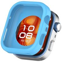Silicone Case For Huawei Watch Fit 5/5Pro Accessories Soft Lightweight Protective Bumper Frame Shell For Huawei Fit 4 4Pro Cover Huawei Watch Fit 4 mėlyna