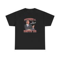 Presidential Potential: Satirical Campaign Poster, Sports Media Political ParodyFunny Graphic Tee, Unisex Cotton Shirt, Humor Gift, Casual S