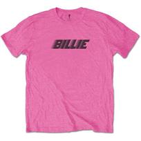 Pink Billie Eilish Racer Logo Unisexs TShirt L
