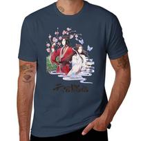Anime Heaven Officials Blessing Tshirt Summer Fashion Casual Tee Shirt S