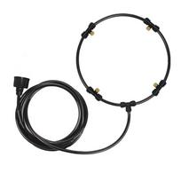 Black Low Pressure Spray Fan Sprayer Outdoor Courtyard Garden Fan Sprayer One Size