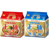 Maruchan Seimen Soy Sauce Umami Salt Assortment (1 bag each 5 servings x 2 types total 10 pieces Ramen bagged noodles) Instant (non-fried noodles box
