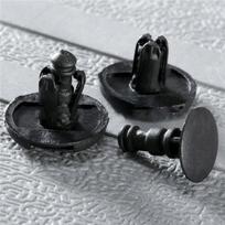 50x Plastic Fender Splash Shield Rivets - Push-Type Fasteners