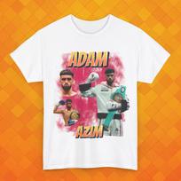 Adam Azim Unisex Cotton T-Shirt, Cool Graphic Shirt, Sports Fan Apparel, Boxing Enthusiast Gift 4XL