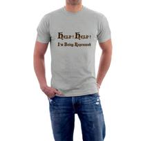 Help Help Im Being Repressed T-shirt Monty Python Holy Grail Parody Protest S