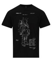 Apollo Astronaut Space Suit Patent NASA Mission T-Shirt XXXL