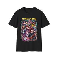 Anime Demon Slayer Tanjiro Kamado Mist Hashira VZ Upper Ranks Unisex Tee Shirt XXXL