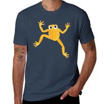 Happy Yellow Frog TShirt Urban Style Print TShirt S
