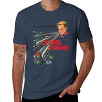 Every 1950s American Boys Christmas Wish Lionel Train Set Tshirt Basic Plain Tee For Spring And Summer S