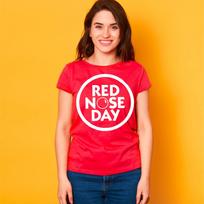 Red Nose Day Happy Face T-Shirt Unisex Funny Cute Kids Comic Relief Adults Top XXXL