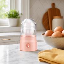 Drop Resistant Manual Egg Shaker Yellow Pink Egg Spinner Egg White and Yolk Mixer  Breakfast Prep