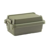 Plastic Camping Spice Kit 6pcs Condiment Jar 1.1L/0.9L Camping Storage Box Moisture-proof Durable BBQ Utensils Organizer
