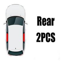 Magnetic Sun Shade for Abarth 595 2012-2023 Front and Rear Windows UV Protection 2pcs Rear juoda