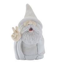 Christmas Garden Gnome Statue - Robe Figurine for Home Decor one size