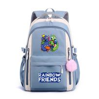 Rainbow Friends School Bag Children'S Backpack Elementary School Students Grade 3 To 6 Male And Female Junior High School Students Campus Backpack