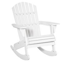 Adirondack sodo kėdė Supama kėdė Supama fotelis Sodo fotelis Sodo baldai Balkono kėdė Balta 77 x 94 x 97 cm 77 x 94 x 97 cm balta