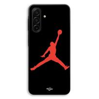 Coque Pour Samsung Galaxy A56 Jordan logo 23 nike basketball couleur rouge Manacase juoda