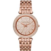 Michael Kors MK3399 Darci Rose Gold moteriškas laikrodis 38 rožinio aukso spalvos