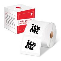 Phomemo M110 Thermal Label Paper: Self-Adhesive, Waterproof Price Labels for Jewelry & Clothing Tags