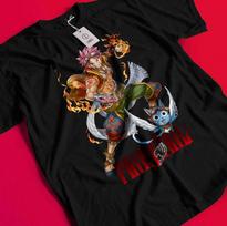 Fairy Tail Shirt Natsu Dragneel Tshirt Erza Scarlet T-Shirt Lucy Happy Luxus Tee BB1433 4XL