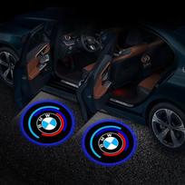 2pcs HD Led Welcome Light Car Door Projector Lamps Car Accessories For BMW 3 5 6 7 Serie X3 X5 X6 M E70 E71 E90 E91 F30 F10 E92